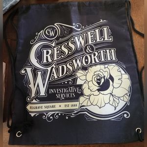 Stalking Jack the Ripper Drawstring Bag